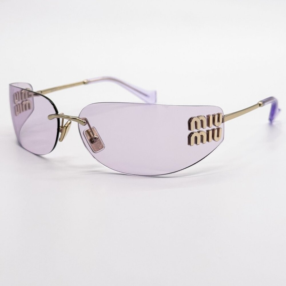 NEW MIU MIU SUNGLASSES MUA51S ZVN90O PINK WOMEN MU A51S SMU A51